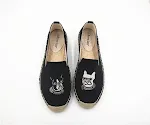 Black french shoes