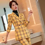Yellow Check Top