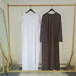 Completo Casual Dubai Robe Bottoming. Abito versatile, ideale per un look casual e confortevole, perfetto per ogni occasione, ottimo per il giorno. — foto 23