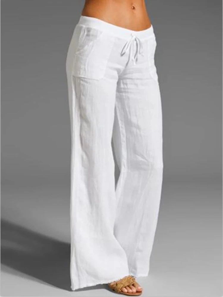 Title 2, Womens Explosion Style High-Waist Wide-Leg Tro...