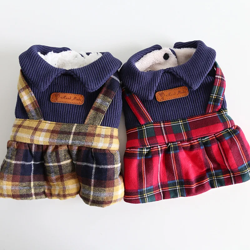 Title 7, College Collar Plaid Skirt Cute Cat Clothes. St...