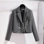 Grey suit