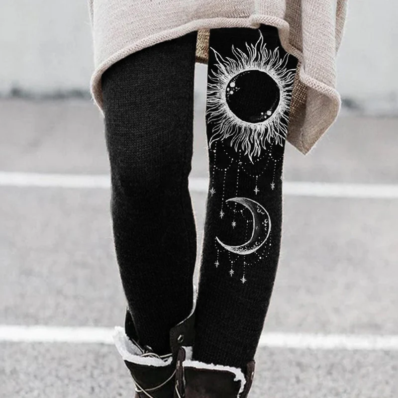 Leggings Fitness Sports de cintura alta com impressão 3D. Conforto e suporte para seus treinos e atividades físicas. Design moderno e funcional. — foto 5