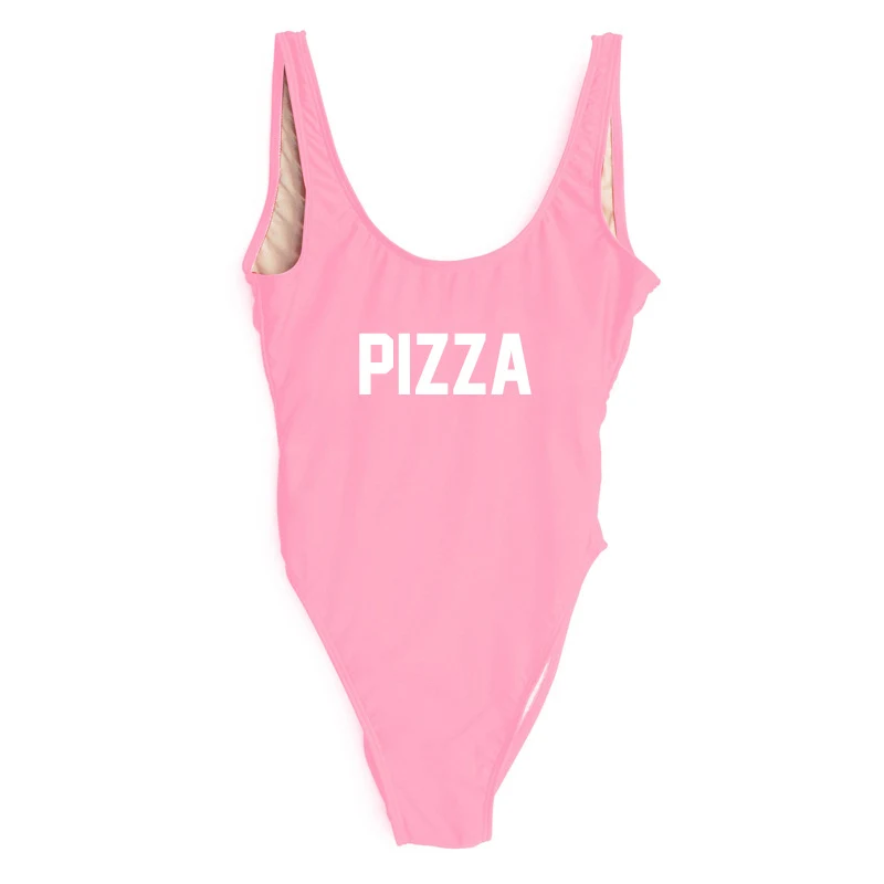 Title 7, Womens Letter Print One-Piece Swimsuit. Enjoy ...