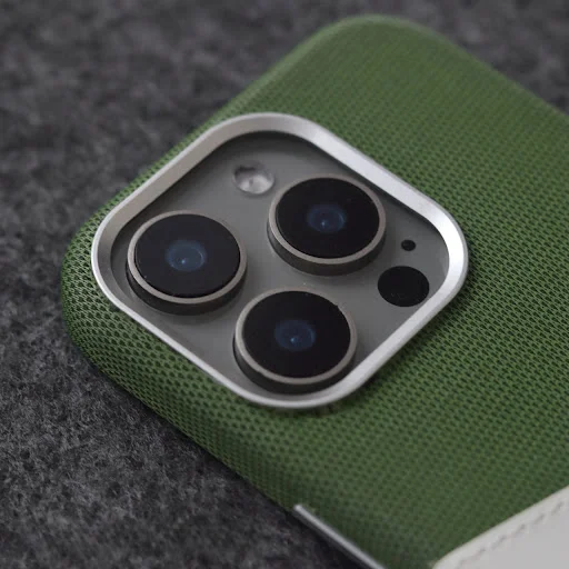 Title 4, Magnetische leren telefoonhoes met dubbele kaar...