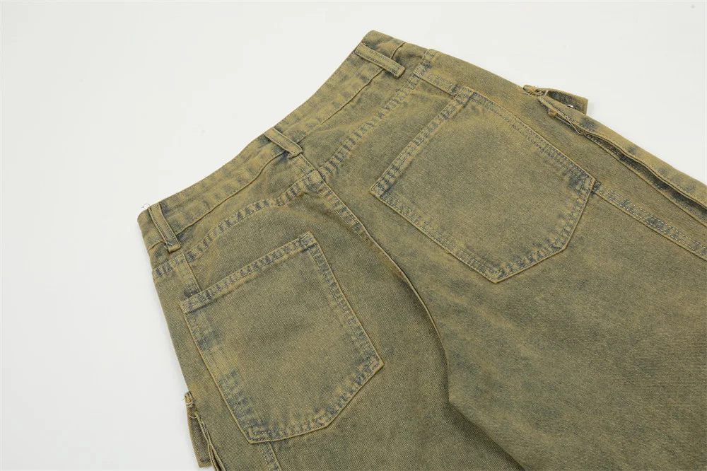 Men's Dyeing for Old Ripped Cargo Jeans Revamp your worn cargo jeans with custom colors, giving them a fresh look and ex — photo 4
