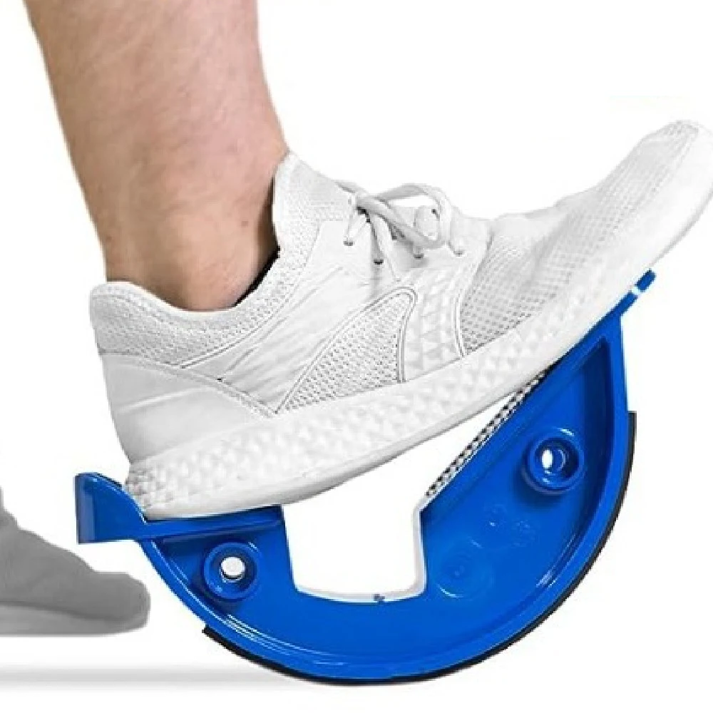 Esticador doméstico com pedal diagonal e placa de tensão para a parte inferior da perna. Alívio da tensão, melhora da flexibilidade e mobilidade. — foto 5