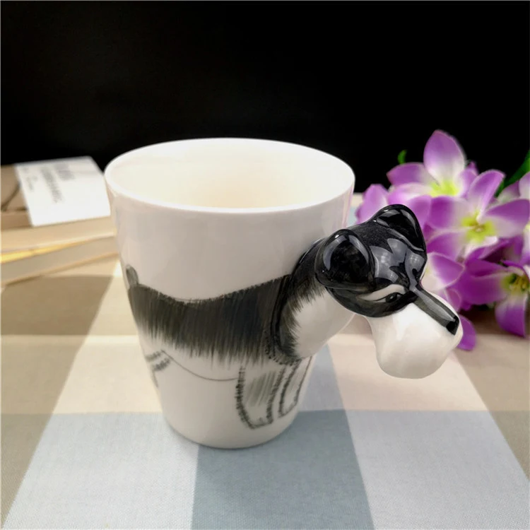 Title 9, Creative Ceramic Water Cup featuring a Cartoon ...