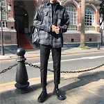 Camisas coreanas de manga comprida folgadas para homens e mulheres. Conforto e estilo coreano. Perfeitas para um visual casual e moderno. — foto 1