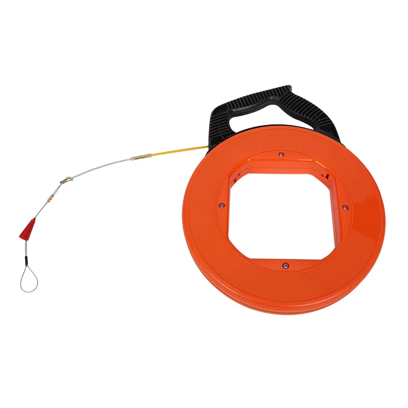 Orange Zipper Head Glass Fiber Fish-shaped Wire Grip. Makes pulling wires easy and efficient. Durable and designed for e — photo 2