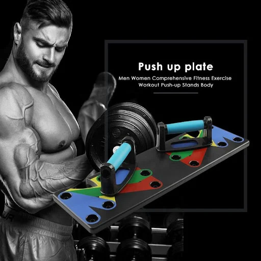 Title 4, Nine-function Push-up Board Bracket for Indoor ...