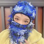 Blue camouflage