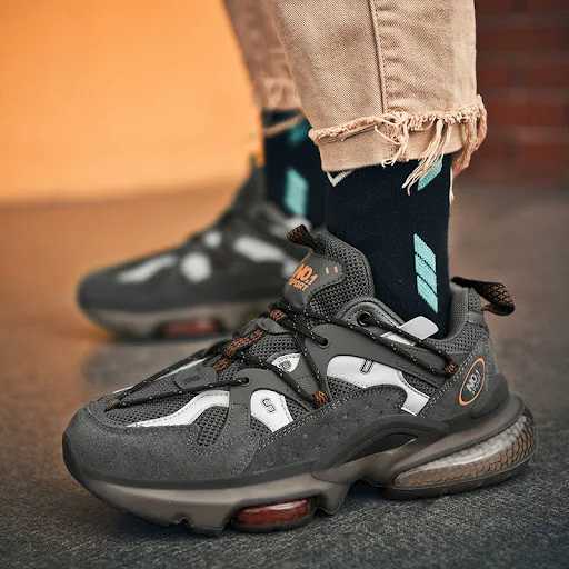 Title 6, Mens Reflective Sneakers Enhanced night visibi...