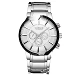 Reloj de alta gama con tres ojos y seis agujas, sofisticación y precisión. Experimenta la elegancia atemporal y la funcionalidad superior. — foto 1