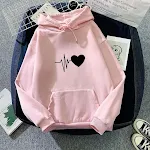 Moletom com capuz de veludo plus size feminino, roupas de outono inverno, casaco solto, estilo europeu e americano, conforto e aquecimento. — foto 12