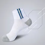 Summer Men's Cotton Mesh Socks, Odor-Free, Breathable. Stay fresh and comfortable all day long with these lightweight an — photo 4