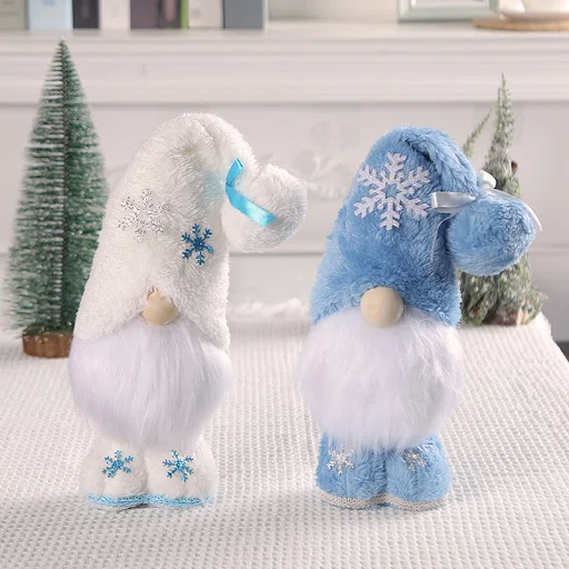 Title 2, Enfeite de boneca Rudolf floco de neve Natal, d...