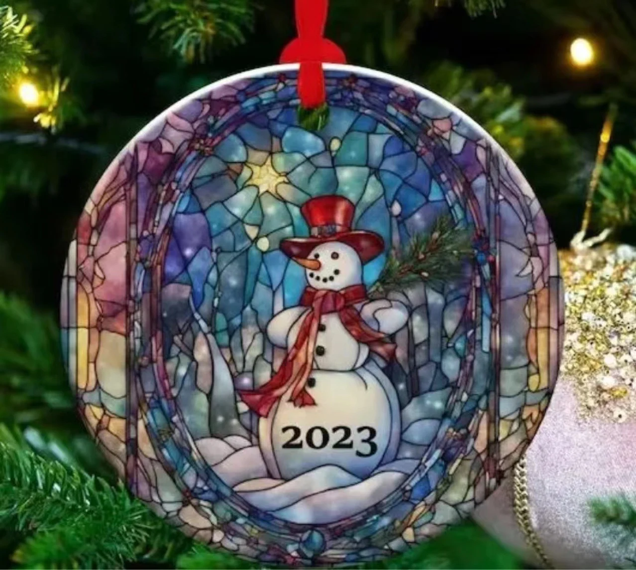Creative Christmas Christmas Tree Decoration Pendant. Decorate your home with this festive and unique Christmas ornament — photo 10