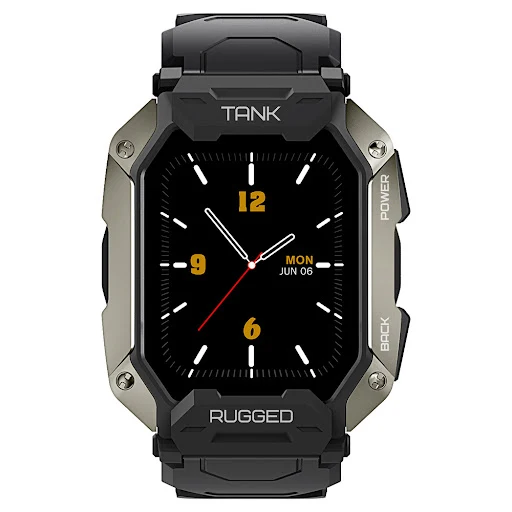 Title 1, Heart Rate Sensor Smartwatch with Bluetooth Cal...