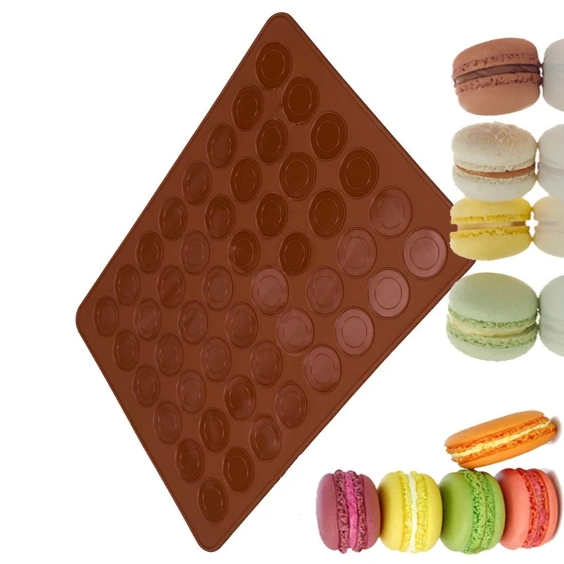 Title 1, High Temperature Resistant Macaron Silicone Bak...