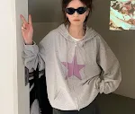 Cárdigan holgado de diseño fino para otoño, estilo retro y desenfadado. Abrigo ligero de punto ideal para un look casual y cómodo. — foto 1