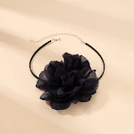Colar de influencer online de estilo criativo com flores populares. Destaque-se nas redes sociais com esse acessório único e estiloso. — foto 4