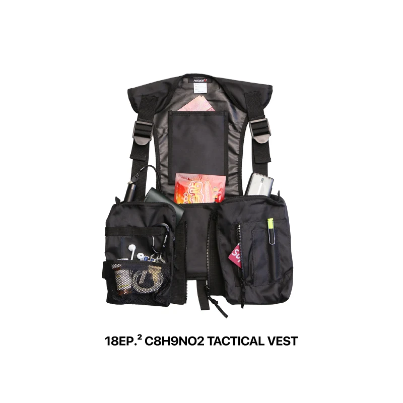 Warm multi-pocket baby tactical vest designed for outdoor activities. Provides warmth and storage with its functional de — photo 4