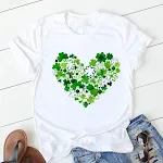 Gepersonaliseerde dames T-shirt met letterprint — foto 4