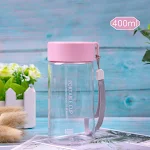 Mini Plastic Cup Water Cup Cute Portable Accompanying Cup With Rope, a perfect travel cup for on the go, ideal for kids — photo 18