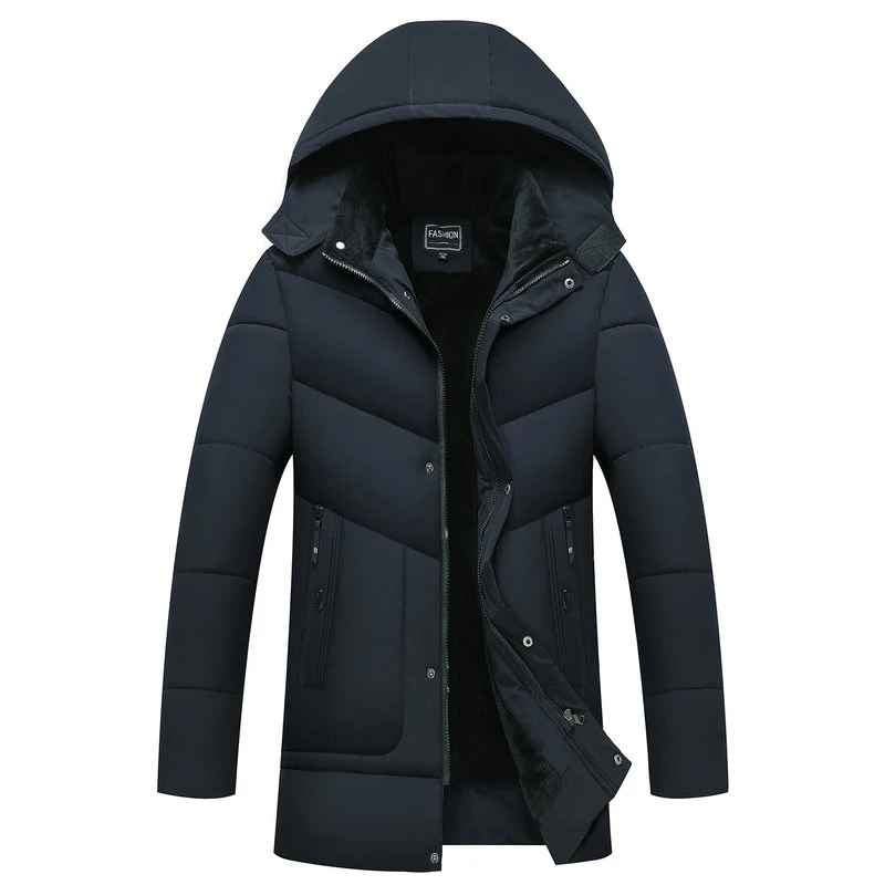 Title 5, Mens plus size down padded jacket offering exc...