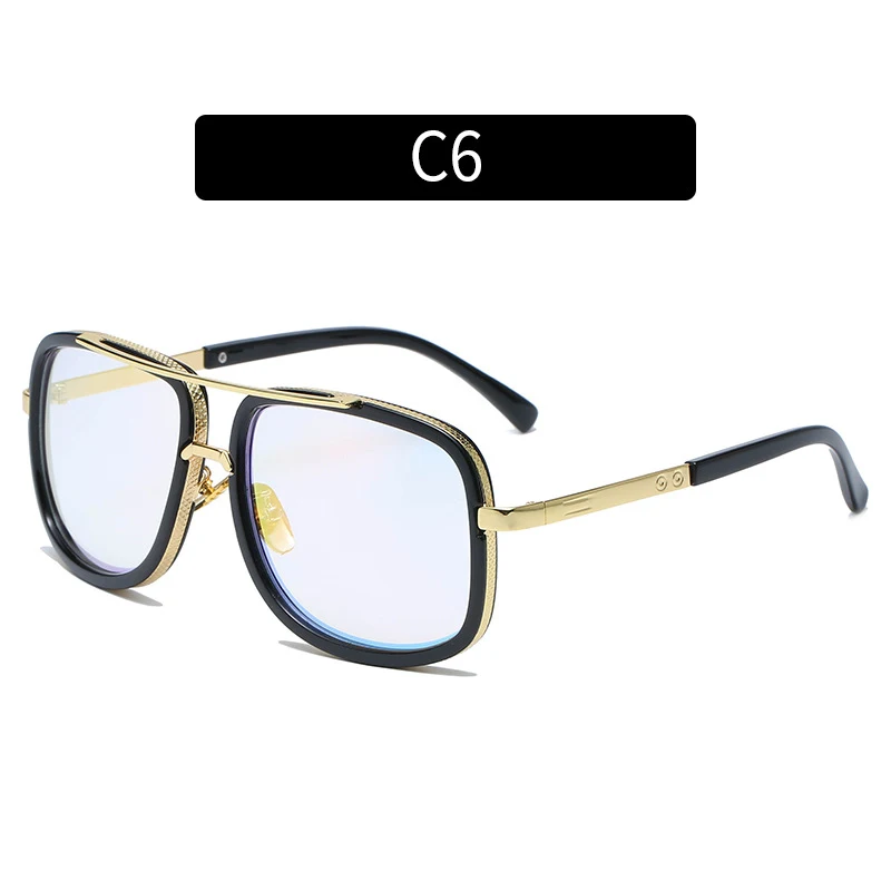 Title 8, European and American Big Frame Trendy Sunglass...