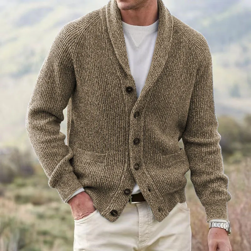 Men's Lapel Multi-button Thickening Cardigan Coat - Provides warmth and style, perfect as an everyday winter coat for an — photo 7