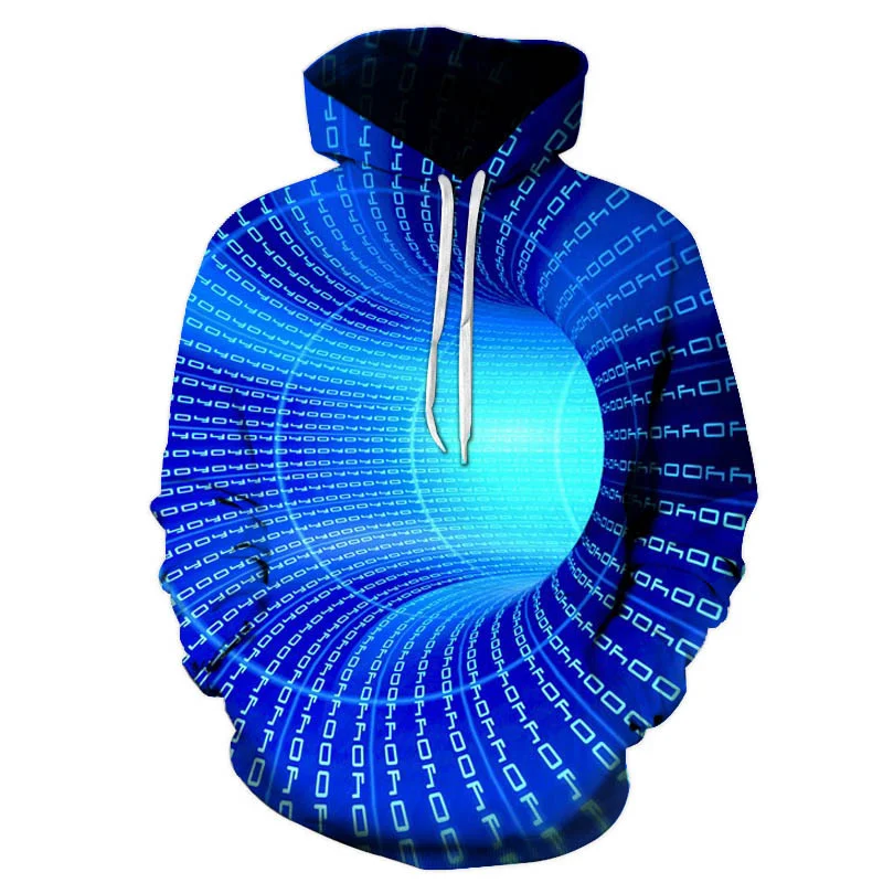 Moletom com capuz Fashion 3D, impressão moderna, conforto superior e design inovador. Desfrute de estilo único e personalizado com esta peça de roupa. — foto 1