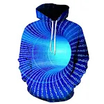 Moletom com capuz Fashion 3D, impressão moderna, conforto superior e design inovador. Desfrute de estilo único e personalizado com esta peça de roupa. — foto 1