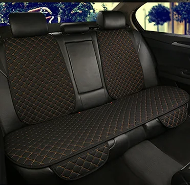 Linen Car Seat Cushion Universal Breathable and comfortable car cushion. Enjoy a cool, comfortable ride with a perfect f — photo 3