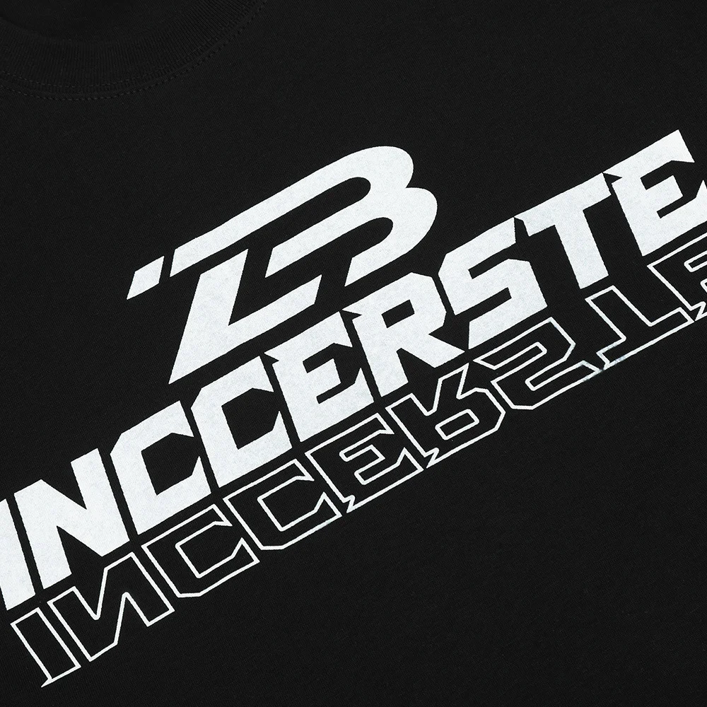 Camiseta masculina de manga curta com estampa de letras americanas para o verão, leve, confortável e ideal para um visual casual e moderno. — foto 5