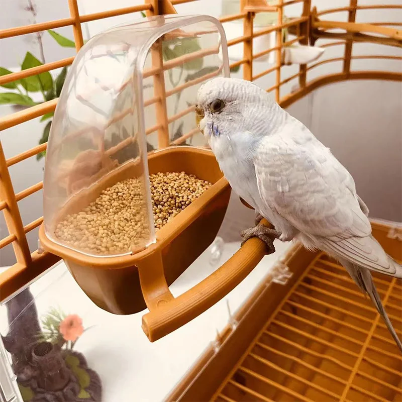 Title 5, Bird Cage Feeder Parrot Birds Water Hanging Bow...