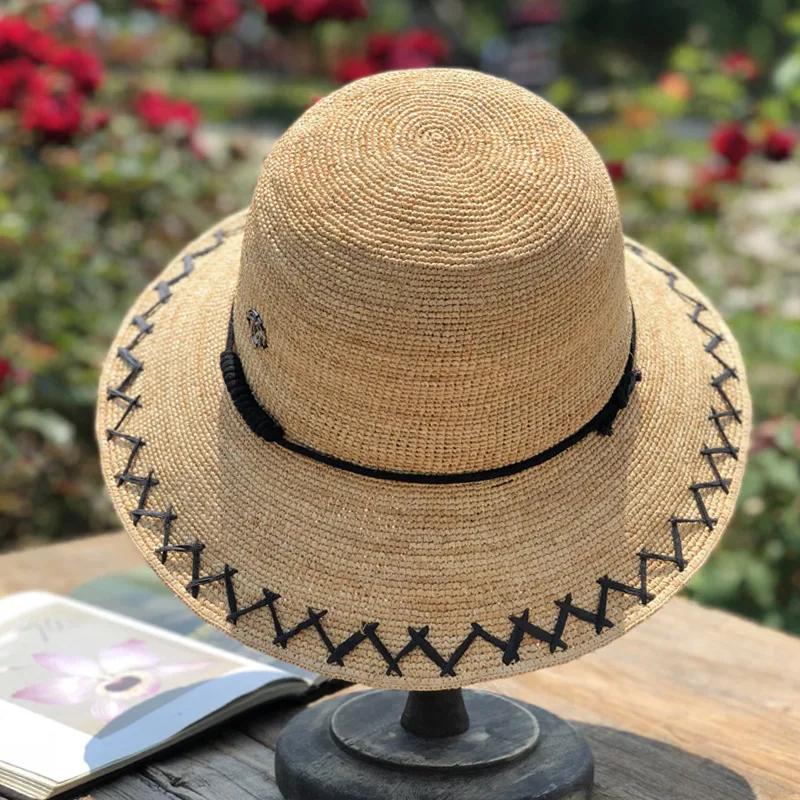 Title 3, Beach Vacation All-match Foldable Hat Sun Prote...