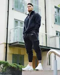 Men's Autumn New Style Cotton Long-sleeved Two-piece Suit. Comfortable and stylish for the season. Perfect for daily wea — photo 6