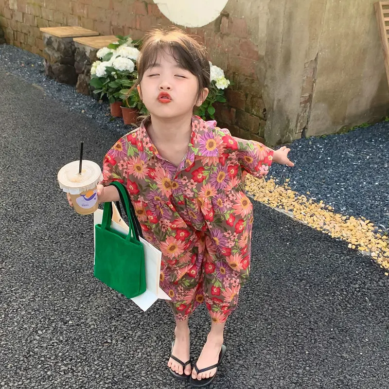 Macacão de Algodão Infantil Calças de Uma Peça Conforto e Praticidade para Meninas Perfeito para Brincar e se Divertir Tecido Leve e Respirável — foto 9