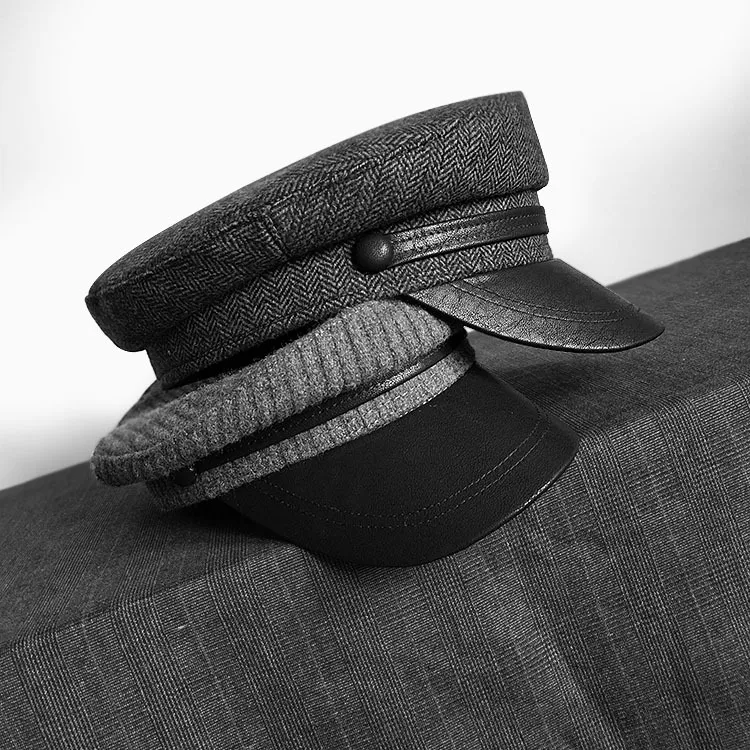 Title 13, Retro Navy Style Fashion Navy Hat