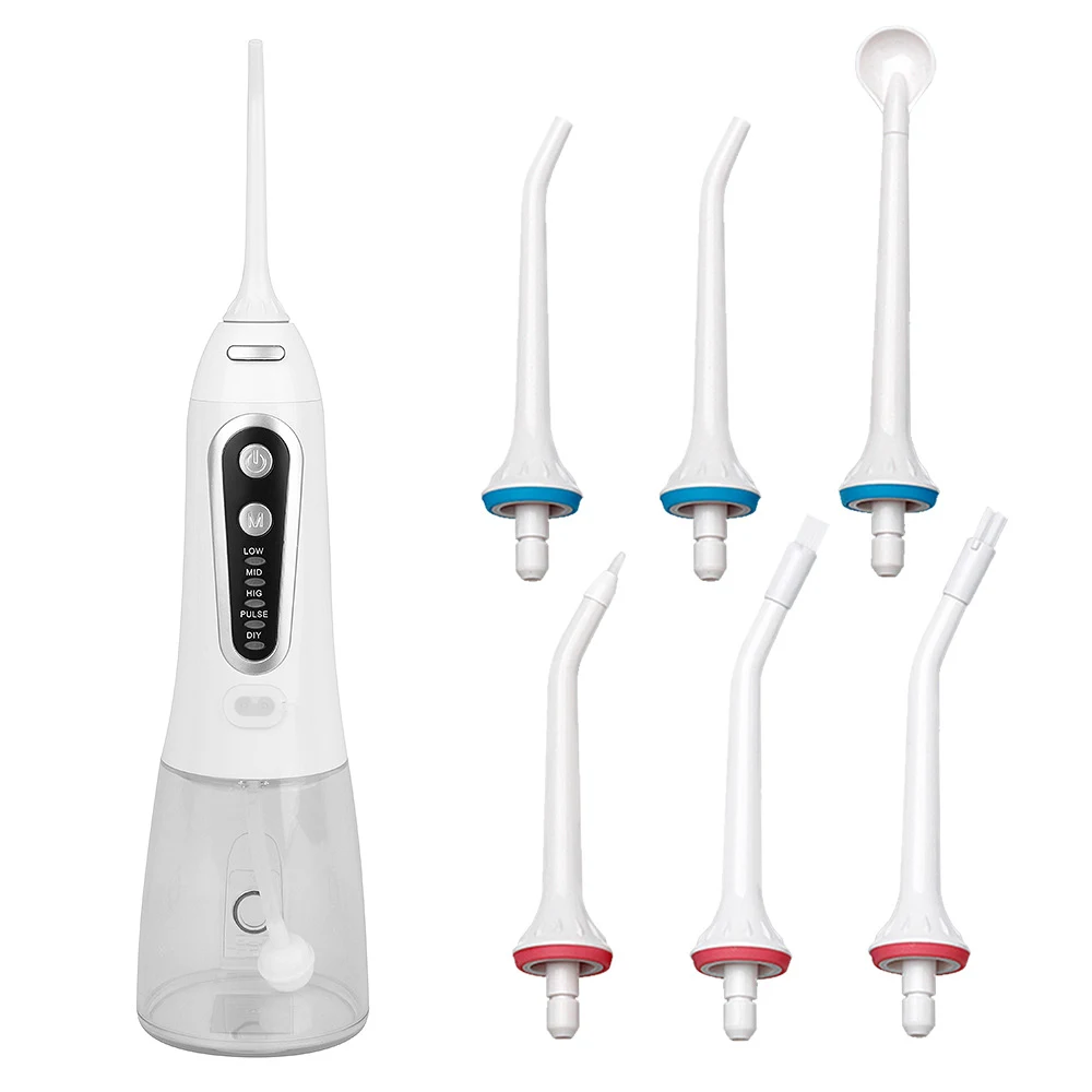 5 Modes Oral Irrigator, Portable Water Flosser, USB Rechargeable for Effective Plaque Removal and Gum Health. — photo 2