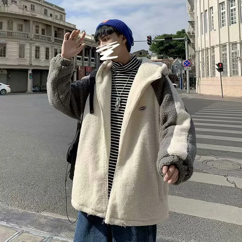 Autumn Winter Berber Fleece Cotton Padded Clothes Handsome Warm and Stylish Outfit Comfortable and Perfect for Cold Weat — photo 7