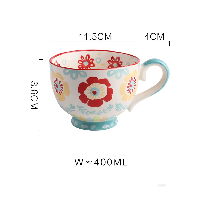 High-value ceramic cup for home breakfast, perfect for oatmeal. Enjoy your meals with style and functionality, starting — photo 4