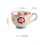 High-value ceramic cup for home breakfast, perfect for oatmeal. Enjoy your meals with style and functionality, starting — photo 4