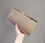 Borsa a mano da donna, versatile e alla moda per la cena. Un accessorio perfetto per serate eleganti, un connubio di stile e praticità. — foto 2