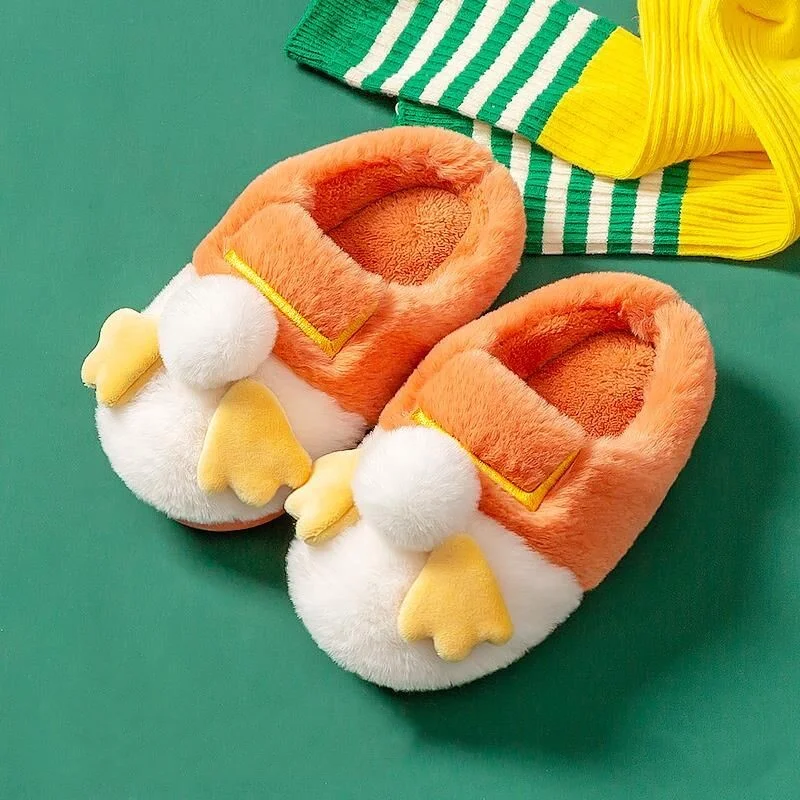 Kuschelige Damen-Baumwoll-Hausschuhe, süß und plüschig für Paare. Warme Indoor-Slipper für gemütliche Stunden zuhause, ideal zum Entspannen. — foto 4