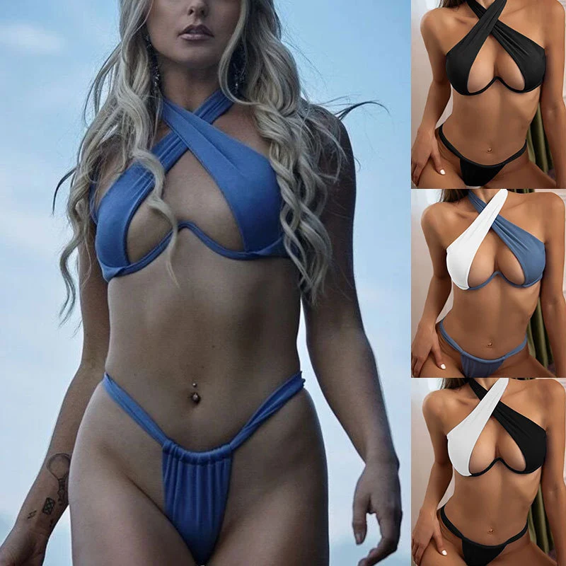 Title 6, Dames bikini split badpak. Ideaal voor strand e...