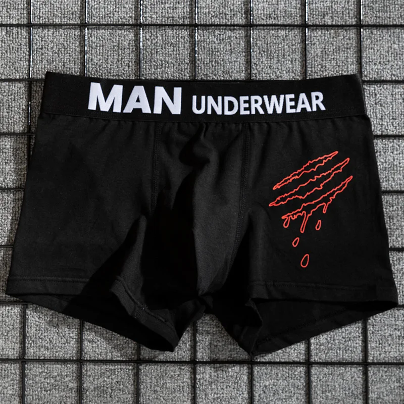 Shark Men's Cotton Boxer Shorts Autumn and Winter Breathable Underwear for Comfort and Everyday Wear, Soft and Comfortab — photo 2
