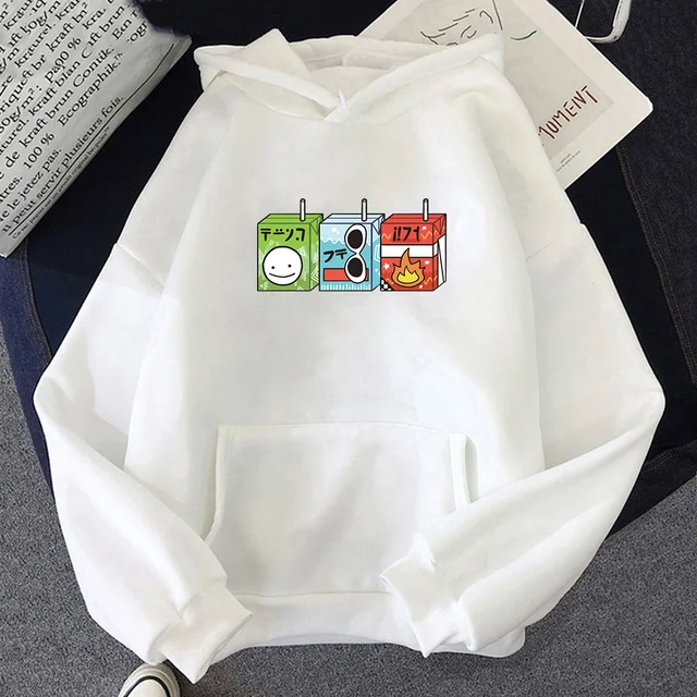 Dream Team Juice Boxes Print Hoodies Dream SMP Aesthetic Expresse seu estilo com esses moletons estampados. Conforto e designs inspirados no Dream SMP para você! — foto 8